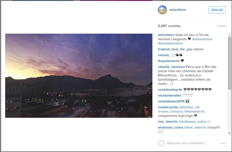 Publicidade no Instagram
