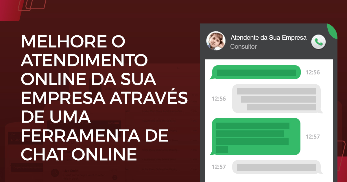 Melhore o atendimento online da sua empresa através de uma ferramenta de chat online